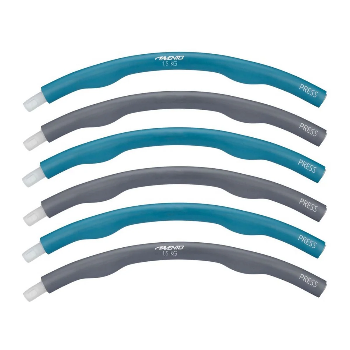 Avento Fitness-Hula-Hoop-Reifen Schaumstoff 1.5 kg – Bild 4