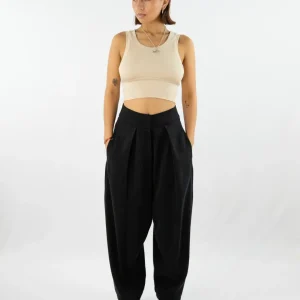 AdoPLI Bundfaltenhose aus Tencel | Hoher Bund | Handgefertigt Berlin