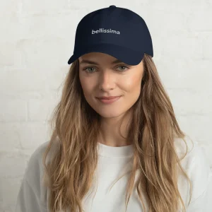 Patroa Studio Belíssima Dark Baseballcap – Baumwolle, verstellbar